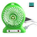 USB Mini Fan Portable Electric Fans LED Portable Rechargeable Desktop Fan Cooling Air Conditioner Portable Fan with a Battery